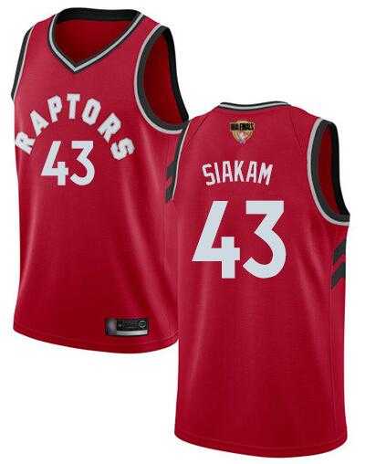 Raptors 43 Pascal Siakam Red 2019 NBA Finals Swingman Jersey,We sell and wholesale Raptors 43 Pascal Siakam Red 2019 NBA Finals Swingman Jersey on line form chian!